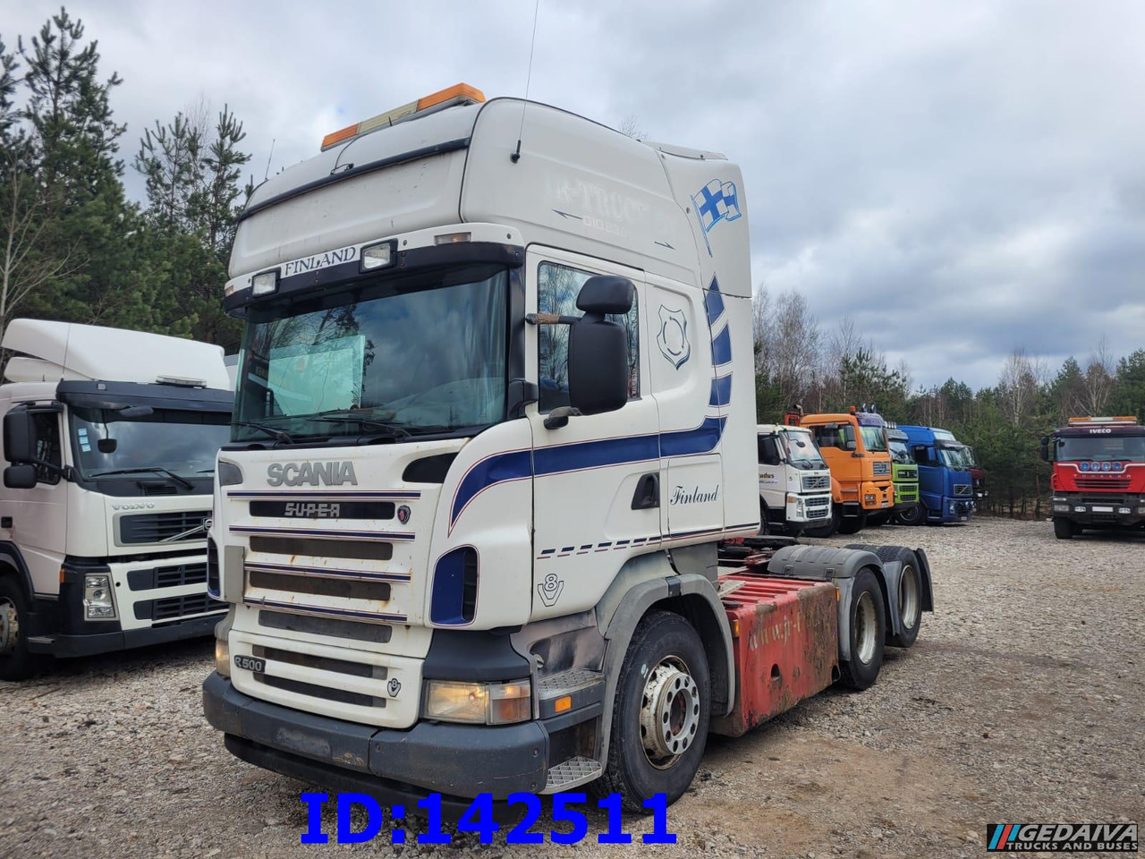 Cabeza tractora SCANIA R500 6X2 Manual: foto 1