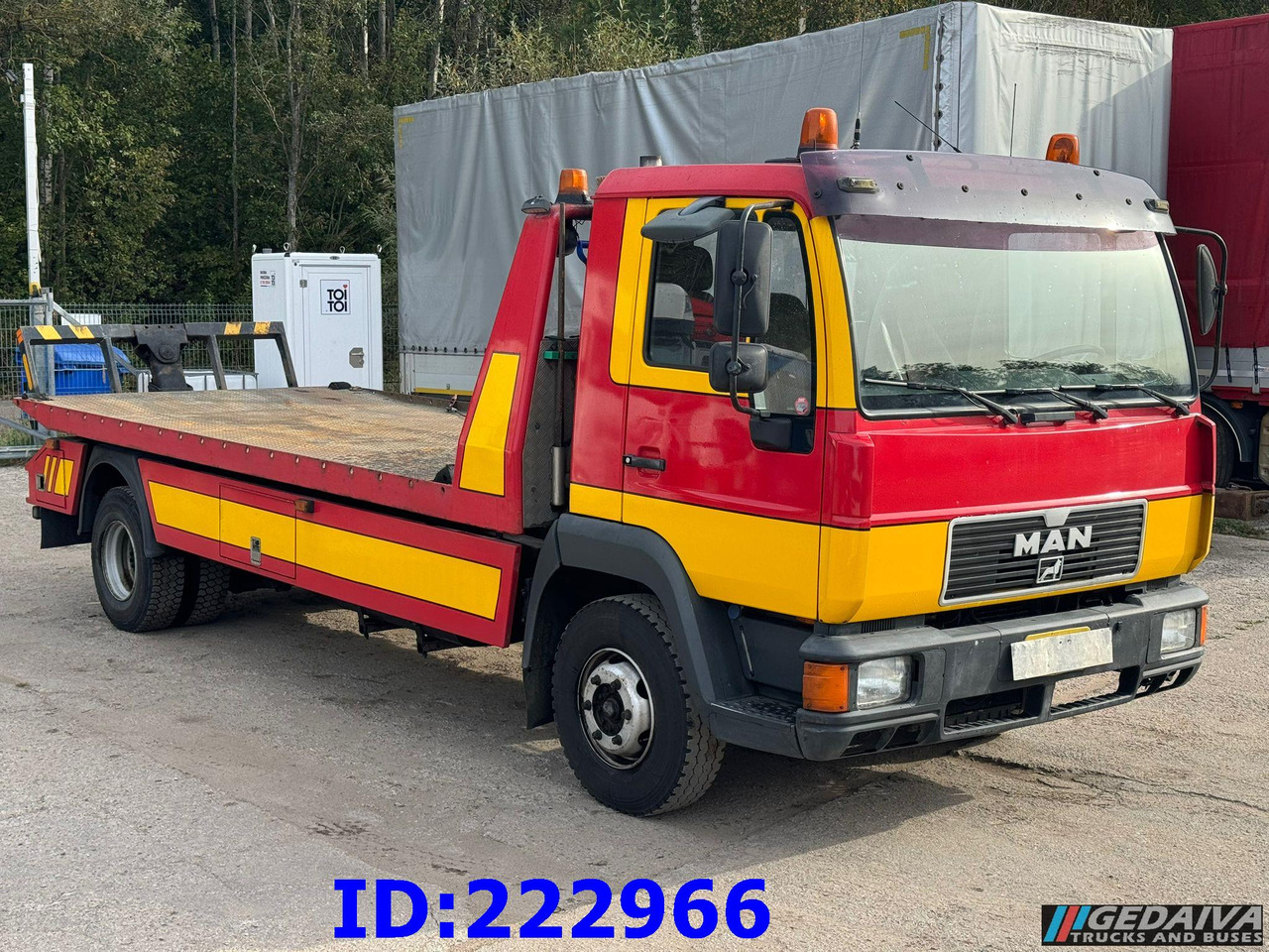MAN 12.224 - Grua de remolque autos: foto 2 MAN 12.224 - Grua de remolque autos: foto 2