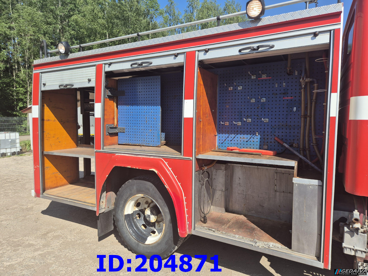 MERCEDES-BENZ 1217 4x4 - Camión de bomberos: foto 5 MERCEDES-BENZ 1217 4x4 - Camión de bomberos: foto 5