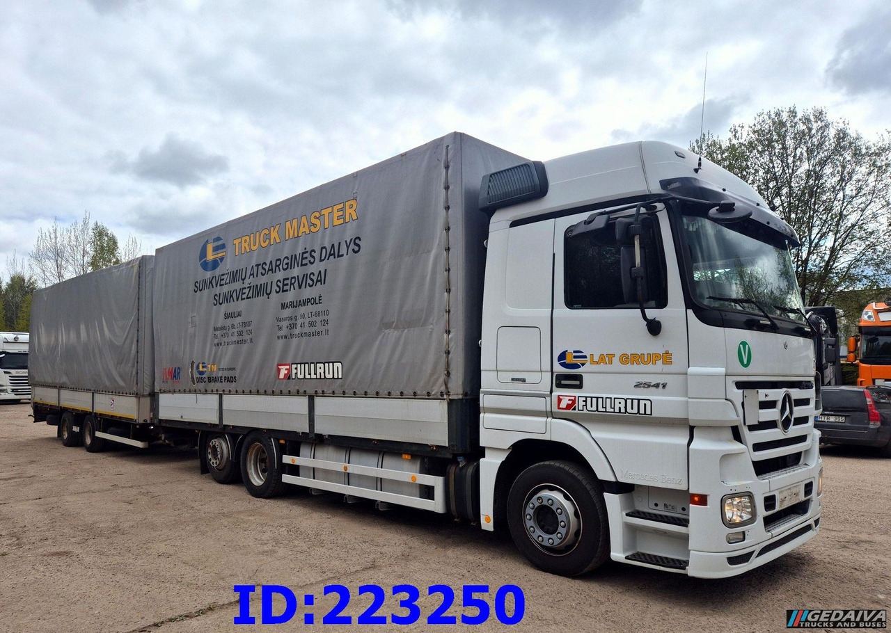 MERCEDES-BENZ Actros 2541 6x2 Retarder + Wielton trailer - Camión lona: foto 4 MERCEDES-BENZ Actros 2541 6x2 Retarder + Wielton trailer - Camión lona: foto 4