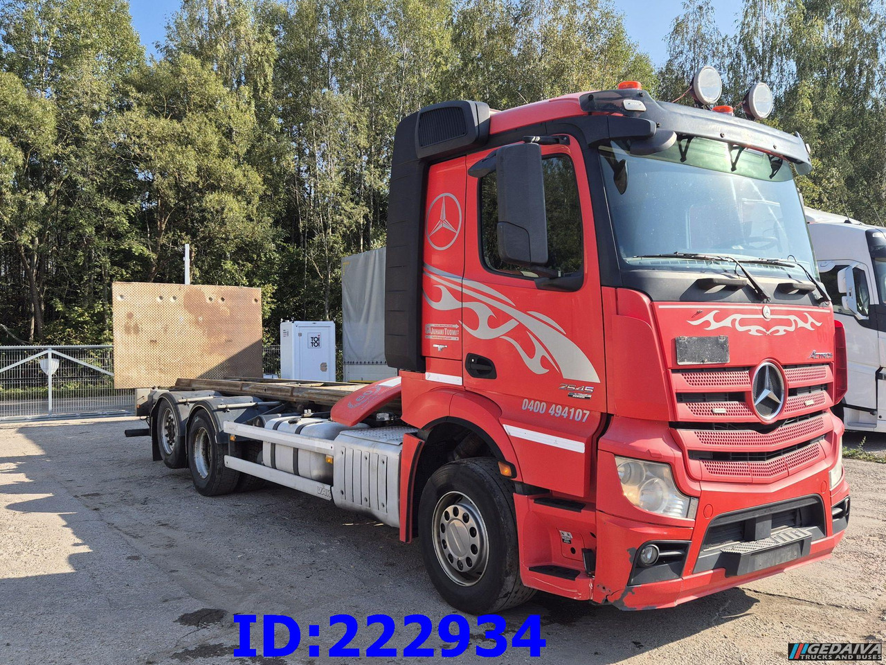 MERCEDES-BENZ Actros 2545 6x2 Euro5 - Chasis camión: foto 4 MERCEDES-BENZ Actros 2545 6x2 Euro5 - Chasis camión: foto 4