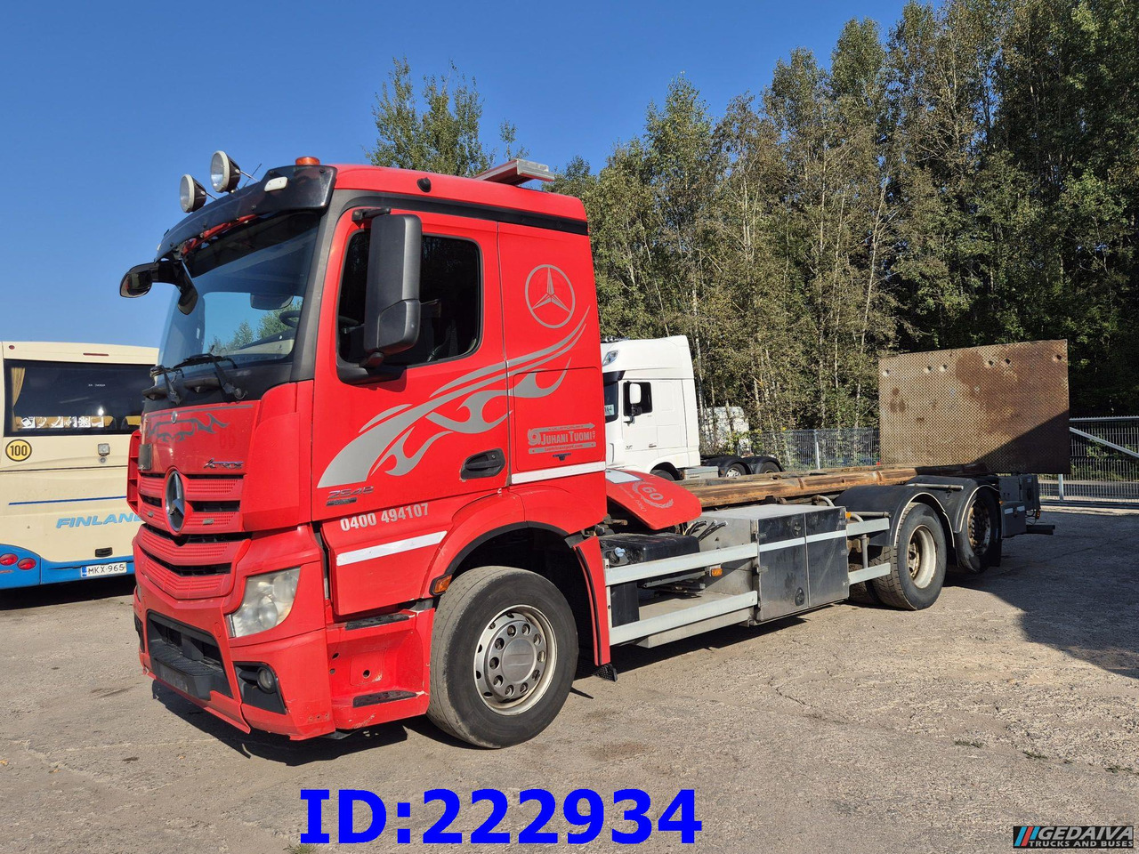 MERCEDES-BENZ Actros 2545 6x2 Euro5 - Chasis camión: foto 1 MERCEDES-BENZ Actros 2545 6x2 Euro5 - Chasis camión: foto 1