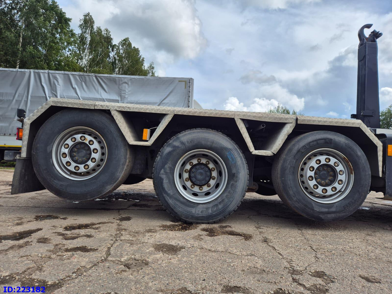 Multibasculante camión MERCEDES-BENZ Actros 2551 8x2 V8 Retarder: foto 6