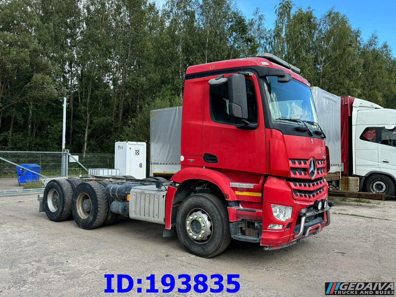 MERCEDES-BENZ Arocs 2840 6x4 Manual Euro6 - Chasis camión: foto 4 MERCEDES-BENZ Arocs 2840 6x4 Manual Euro6 - Chasis camión: foto 4