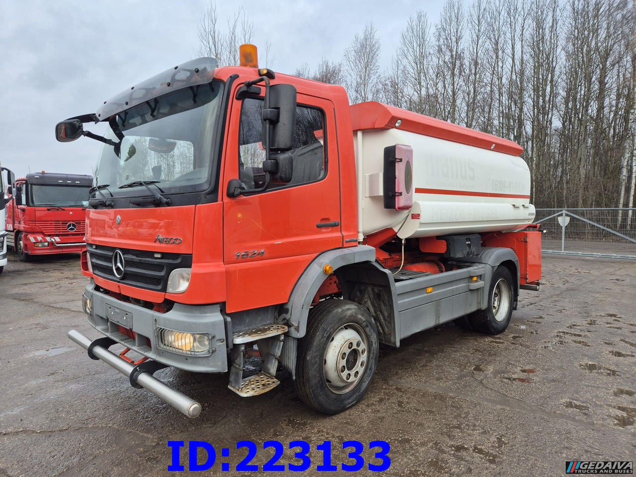 MERCEDES-BENZ Atego 1624 - 4X4 - Water tank - Euro5 - Cisterna camión: foto 1 MERCEDES-BENZ Atego 1624 - 4X4 - Water tank - Euro5 - Cisterna camión: foto 1