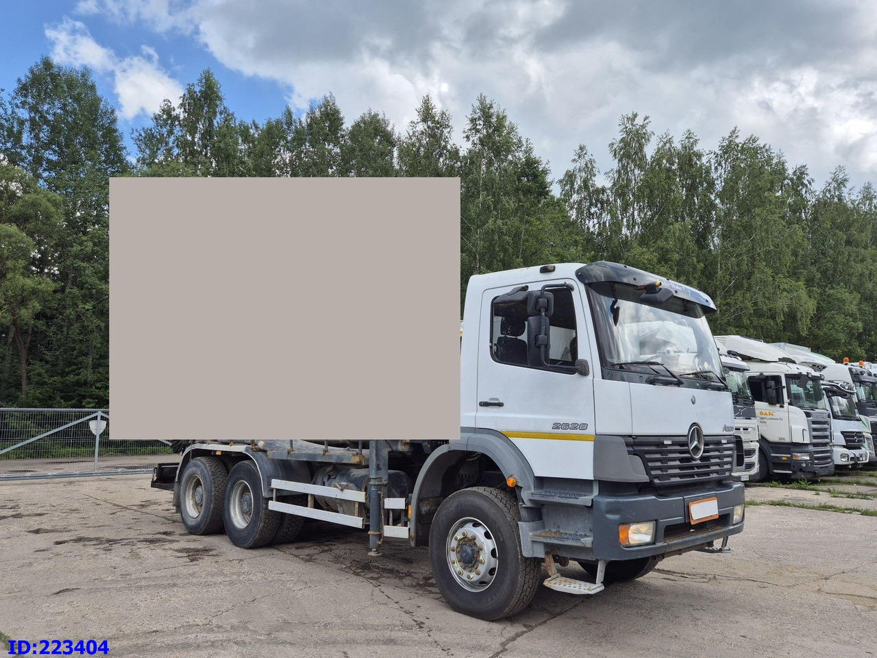 MERCEDES-BENZ Atego 2628 6x4 Full steel - Chasis camión: foto 4 MERCEDES-BENZ Atego 2628 6x4 Full steel - Chasis camión: foto 4
