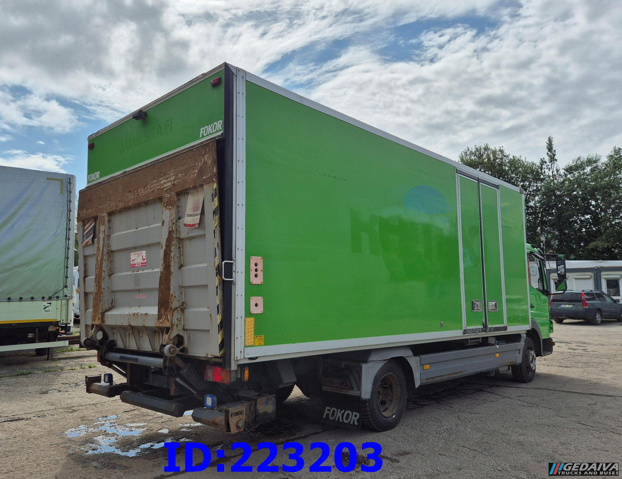 MERCEDES-BENZ Atego 818 4x2 Euro5 Manual - Camión caja cerrada: foto 5 MERCEDES-BENZ Atego 818 4x2 Euro5 Manual - Camión caja cerrada: foto 5