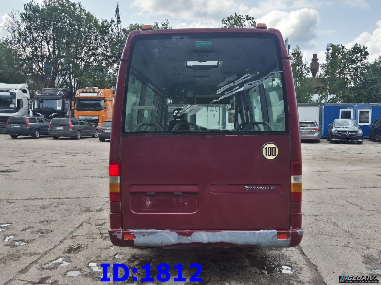 MERCEDES-BENZ Sprinter 413 - 17 Place - Minibús, Furgoneta de pasajeros: foto 4 MERCEDES-BENZ Sprinter 413 - 17 Place - Minibús, Furgoneta de pasajeros: foto 4