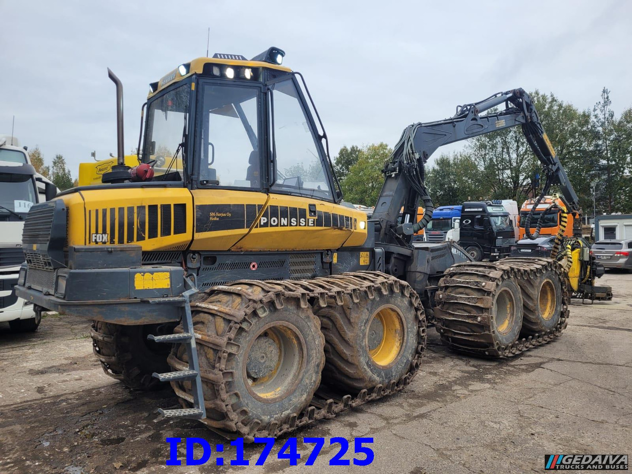 PONSSE FOX 8W - Procesadora forestal: foto 5 PONSSE FOX 8W - Procesadora forestal: foto 5