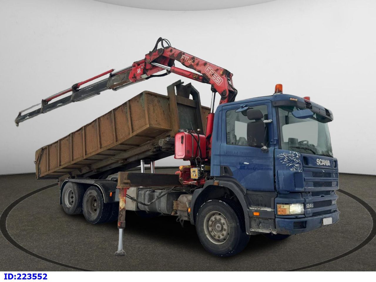 SCANIA 124 400 6x2 - Manual - Full Steel - Crane + Remote control - Volquete camión: foto 2 SCANIA 124 400 6x2 - Manual - Full Steel - Crane + Remote control - Volquete camión: foto 2