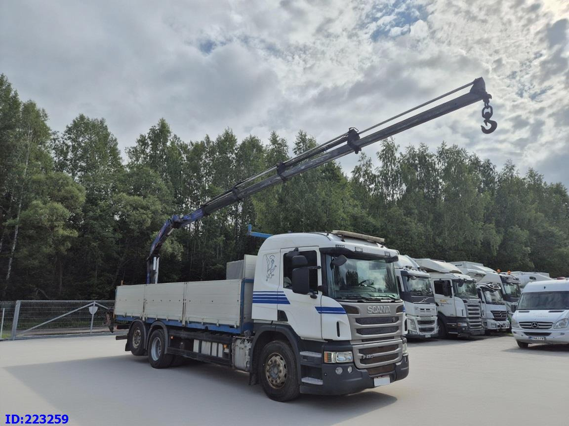 SCANIA P450 6x2 Steering axle Euro6 + PM 13.5SP - Camión caja abierta: foto 1 SCANIA P450 6x2 Steering axle Euro6 + PM 13.5SP - Camión caja abierta: foto 1