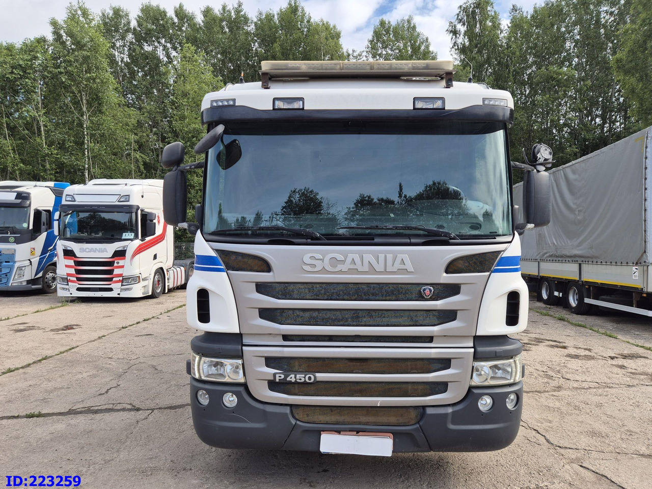 SCANIA P450 6x2 Steering axle Euro6 + PM 13.5SP - Camión caja abierta: foto 2 SCANIA P450 6x2 Steering axle Euro6 + PM 13.5SP - Camión caja abierta: foto 2
