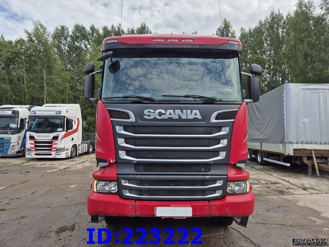 SCANIA R620 - 8x4 - Steering axle - Camión forestal: foto 2 SCANIA R620 - 8x4 - Steering axle - Camión forestal: foto 2