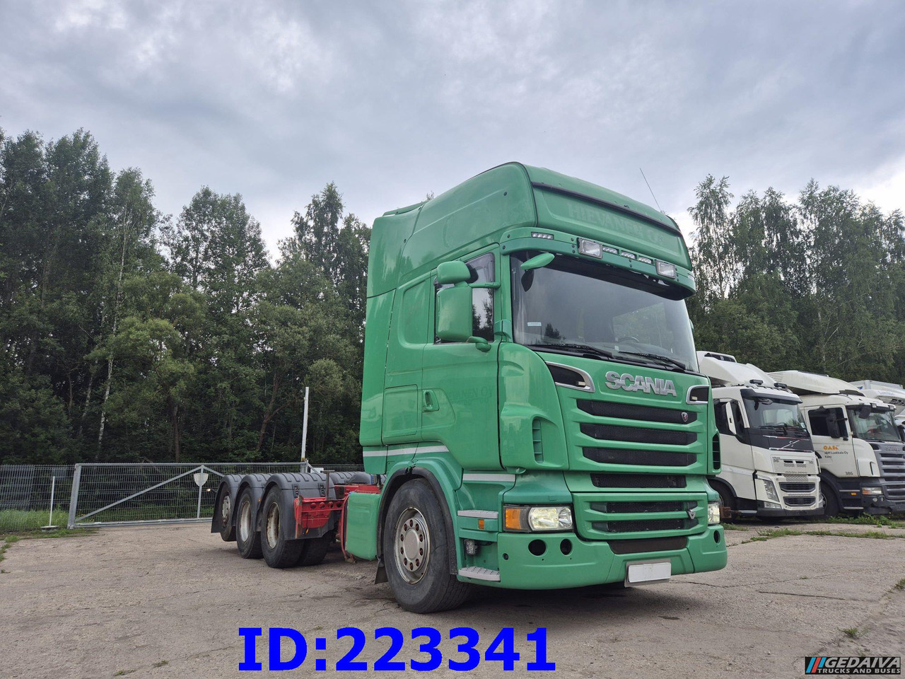 SCANIA R620 - 8x4 - Steering axle - Retarder - Chasis camión: foto 4 SCANIA R620 - 8x4 - Steering axle - Retarder - Chasis camión: foto 4