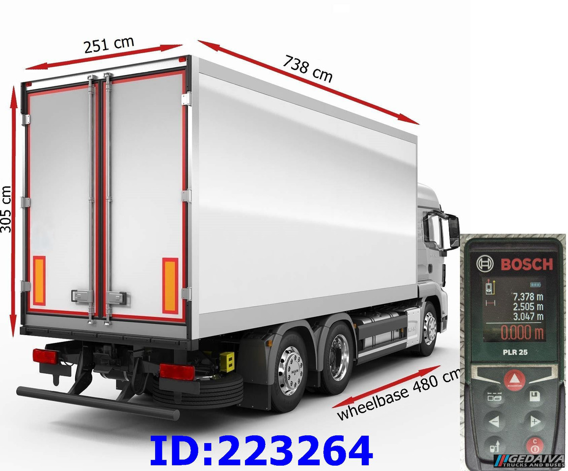 Frigorífico camión VOLVO FH13 460HP 6x2 Steering axle Euro6: foto 10