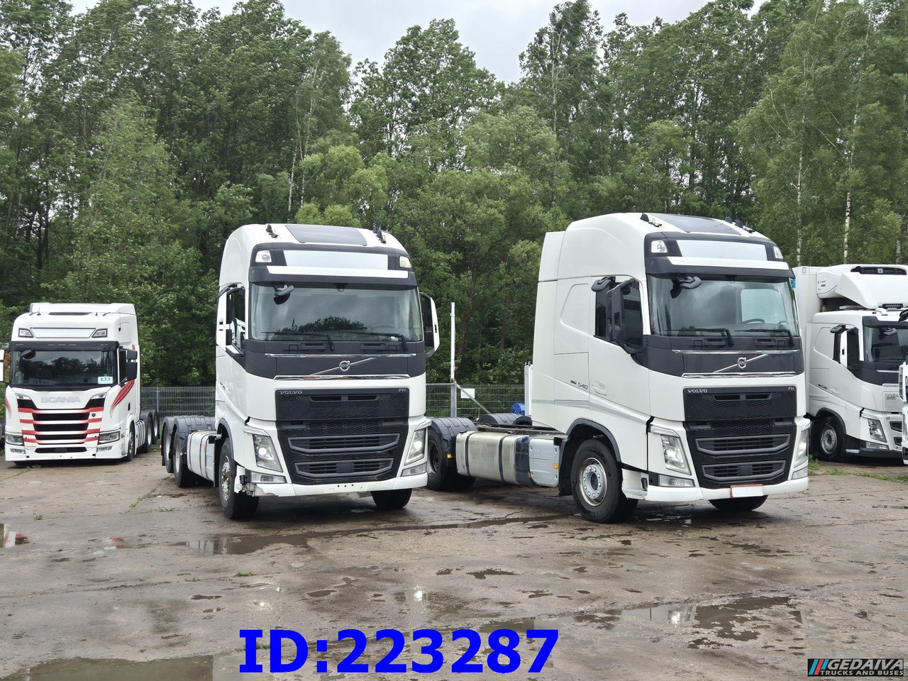 VOLVO FH13 540HP - 10 tyre (2pcs. available) - Chasis camión: foto 2 VOLVO FH13 540HP - 10 tyre (2pcs. available) - Chasis camión: foto 2