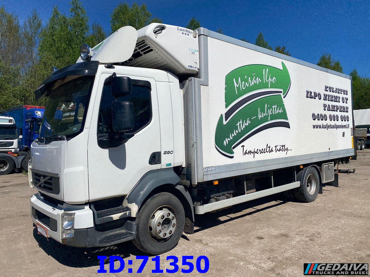 VOLVO FL 280 4x2 Refrigerator - Frigorífico camión: foto 1 VOLVO FL 280 4x2 Refrigerator - Frigorífico camión: foto 1