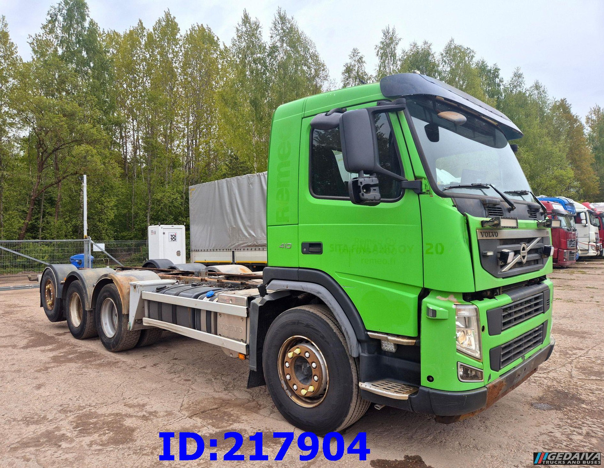 VOLVO FM 410HP 8x4 (Steering axle) - Chasis camión: foto 4 VOLVO FM 410HP 8x4 (Steering axle) - Chasis camión: foto 4