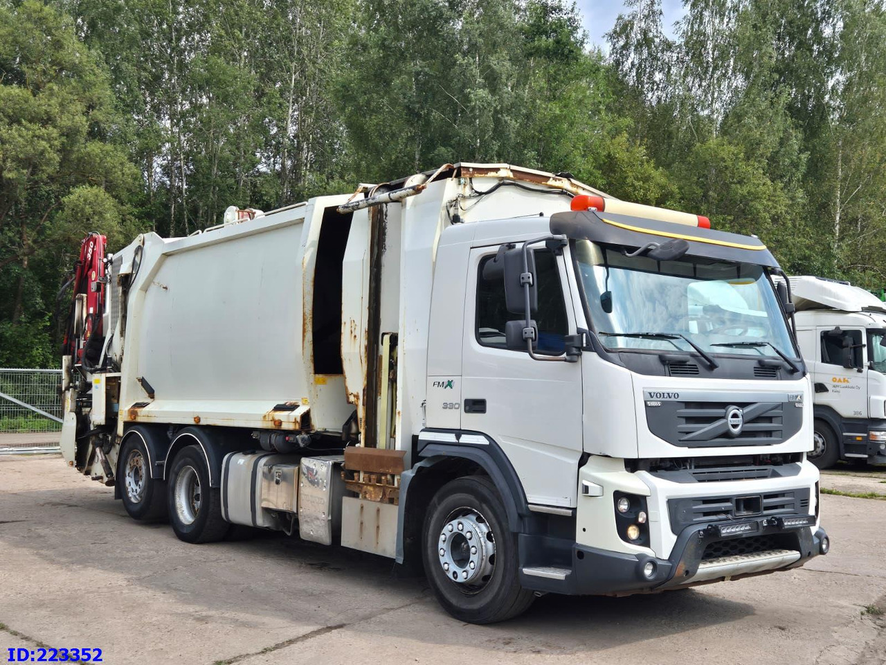 VOLVO FMX 330HP 6x2 Norba RL300. Keox -bio, Ferrari crane, Dynawatt -pressure - Camión de basura: foto 4 VOLVO FMX 330HP 6x2 Norba RL300. Keox -bio, Ferrari crane, Dynawatt -pressure - Camión de basura: foto 4