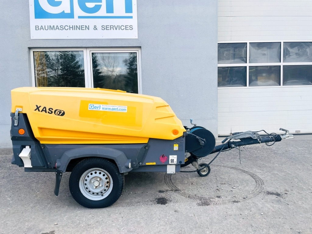 Atlas Copco XAS67 (3977) - Compresor de aire: foto 2 Atlas Copco XAS67 (3977) - Compresor de aire: foto 2