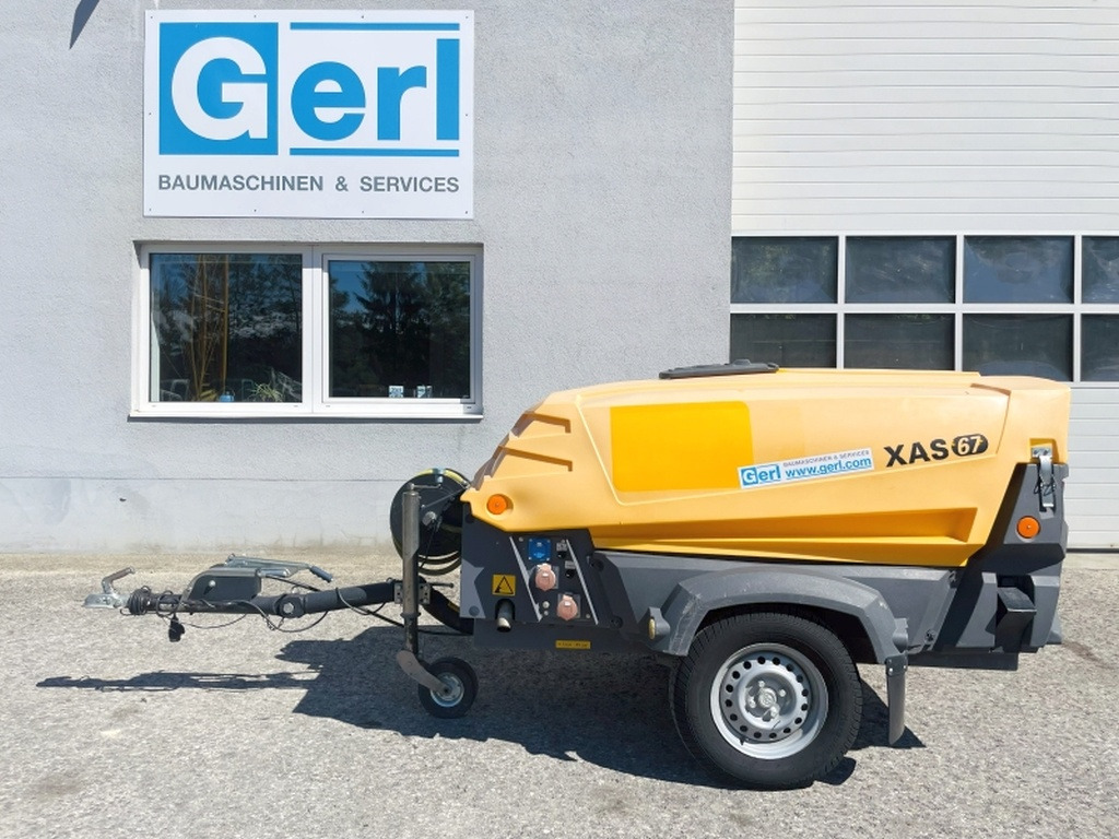 Atlas Copco XAS67 (4057) - Compresor de aire: foto 1 Atlas Copco XAS67 (4057) - Compresor de aire: foto 1