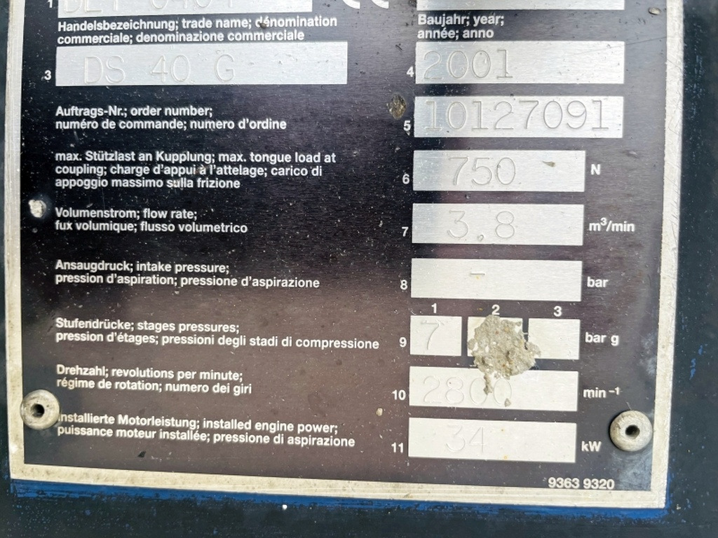 Vergleich DS40G (3956) - Compresor de aire: foto 4 Vergleich DS40G (3956) - Compresor de aire: foto 4