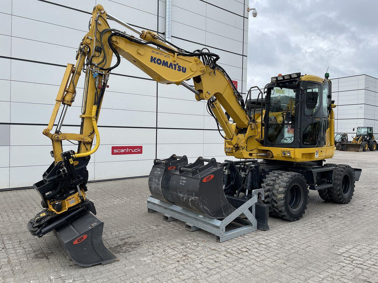 Komatsu PW118MR-11 - Miniexcavadora: foto 1 Komatsu PW118MR-11 - Miniexcavadora: foto 1