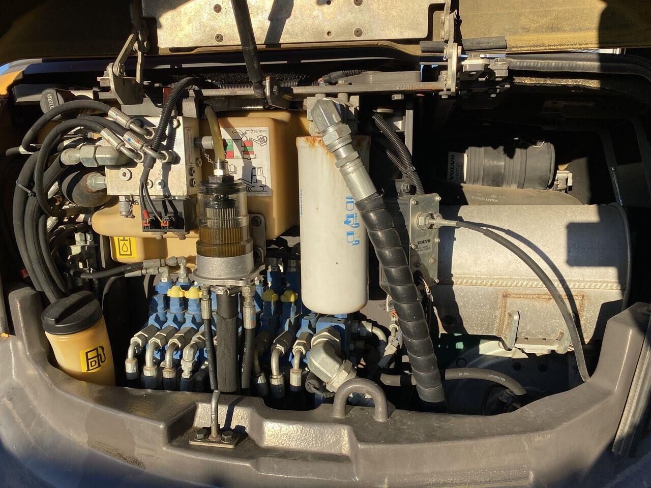 Miniexcavadora Volvo ECR50: foto 8 Miniexcavadora Volvo ECR50: foto 8