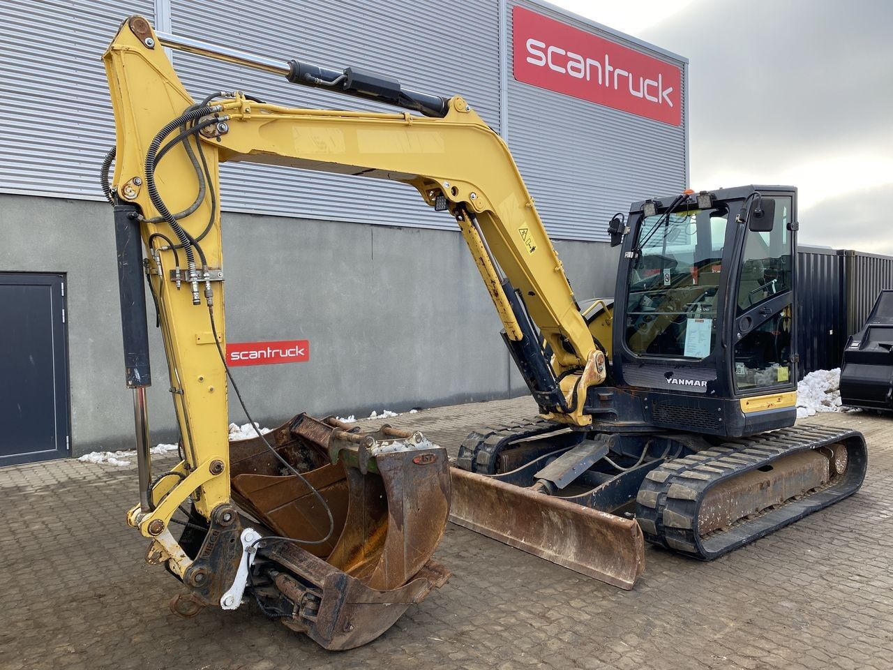 Yanmar VIO80-1A - Miniexcavadora: foto 1 Yanmar VIO80-1A - Miniexcavadora: foto 1