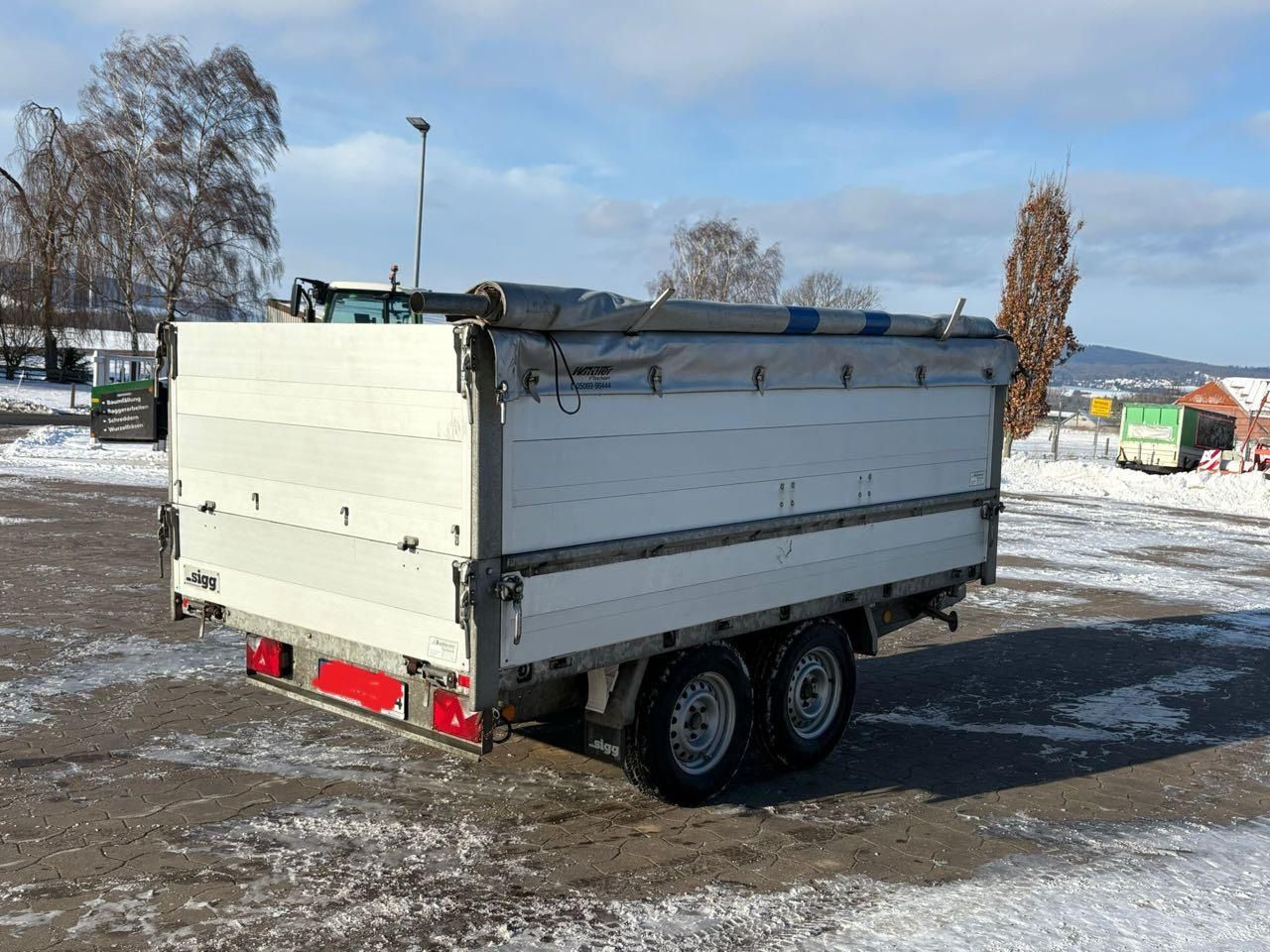 Brennholzkipper - Remolque plataforma/ Caja abierta: foto 2 Brennholzkipper - Remolque plataforma/ Caja abierta: foto 2