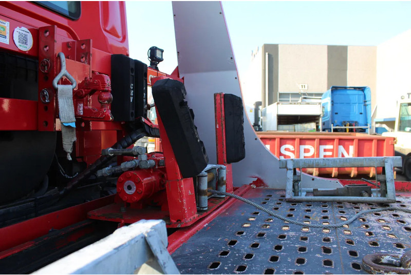 DAF CF 85.410 + EURO 5 + EXTENDABLE PLATFORM HYDROLIC + 6X2 + 3X IN STOCK / WINCH - Portavehículos camión: foto 3 DAF CF 85.410 + EURO 5 + EXTENDABLE PLATFORM HYDROLIC + 6X2 + 3X IN STOCK / WINCH - Portavehículos camión: foto 3