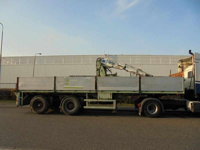 EKW oplegger + KENNIS 14.000 - Remolque plataforma/ Caja abierta: foto 1 EKW oplegger + KENNIS 14.000 - Remolque plataforma/ Caja abierta: foto 1