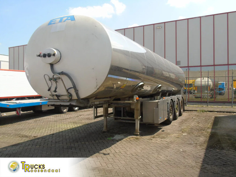 ETA 29.000 LITER + INOX + MILK + WATER - Cisterna semirremolque: foto 1 ETA 29.000 LITER + INOX + MILK + WATER - Cisterna semirremolque: foto 1