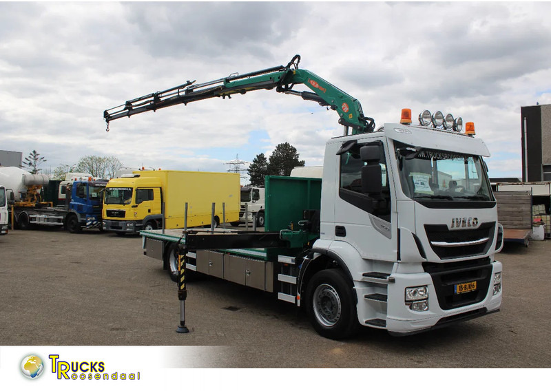 Iveco Stralis 400 + PM SERIE 13 4X HYDROLIC + EURO 6 + REMOTE - Volquete camión, Camión grúa: foto 1 Iveco Stralis 400 + PM SERIE 13 4X HYDROLIC + EURO 6 + REMOTE - Volquete camión, Camión grúa: foto 1