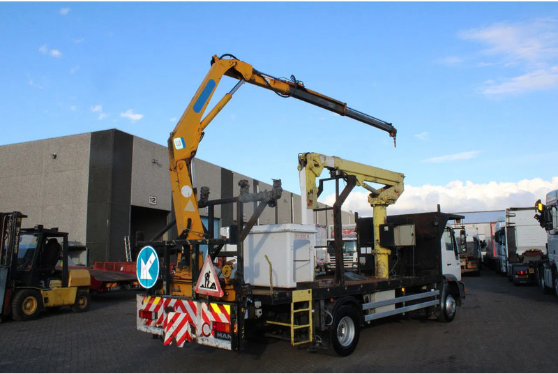 MAN 14.224 + EURO 2 + PTO + EFFER 95 / 2S + 11.5meter platform - Camión grúa: foto 2 MAN 14.224 + EURO 2 + PTO + EFFER 95 / 2S + 11.5meter platform - Camión grúa: foto 2