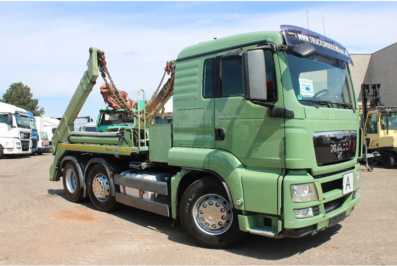 MAN TGS 26.480 + EURO 5 + 6X2/4 - Portacontenedor de cadenas camión: foto 5 MAN TGS 26.480 + EURO 5 + 6X2/4 - Portacontenedor de cadenas camión: foto 5
