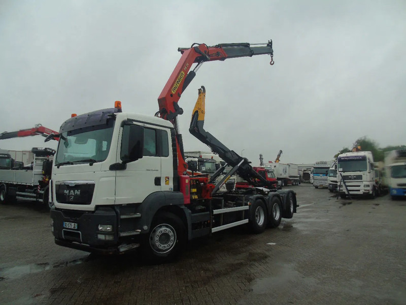 MAN TGS 35.440 + PALFINGER 24500 + 8X4 + EURO 5 + REMOTE - Multibasculante camión, Camión grúa: foto 2 MAN TGS 35.440 + PALFINGER 24500 + 8X4 + EURO 5 + REMOTE - Multibasculante camión, Camión grúa: foto 2