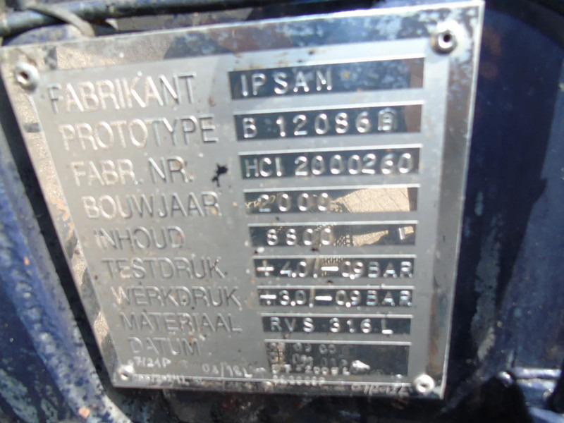 Limpieza de alcantarillado Mercedes-Benz Atego 1923 + 8.800 liter INOX + complete pump/tipper/functional + EURO 2: foto 10