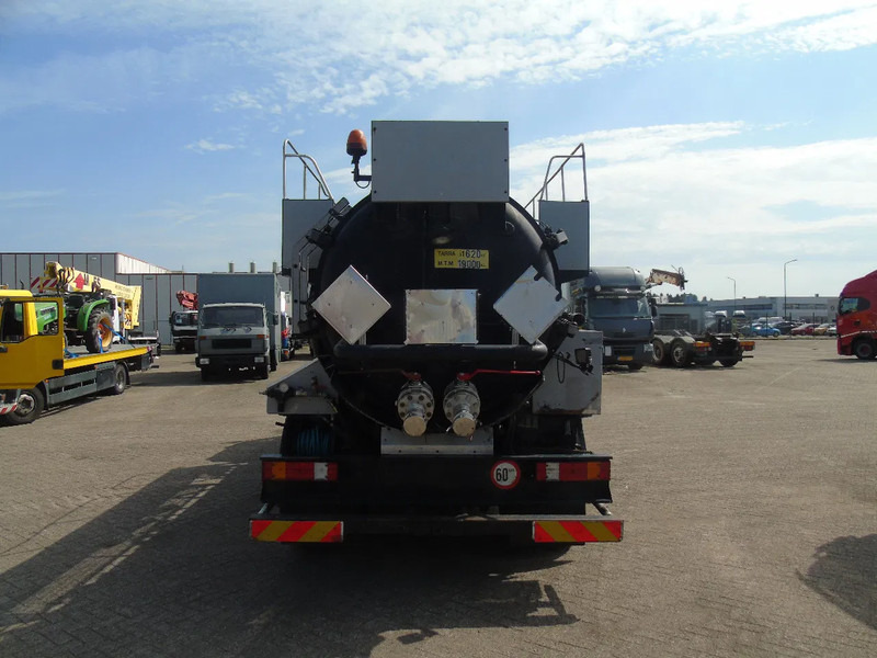 Limpieza de alcantarillado Mercedes-Benz Atego 1923 + 8.800 liter INOX + complete pump/tipper/functional + EURO 2: foto 16