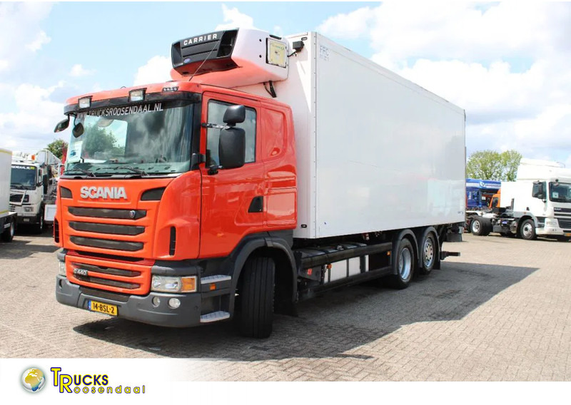 Scania G 440 + 6x2 + carrier + euro 5 + lift - Frigorífico camión: foto 1 Scania G 440 + 6x2 + carrier + euro 5 + lift - Frigorífico camión: foto 1