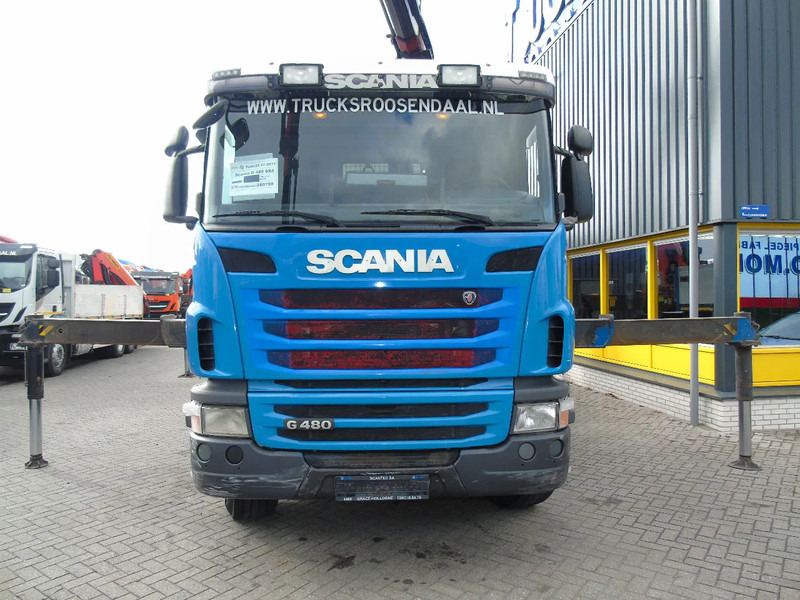 Scania G480 8x4 + palfinger crane PK74002 6x extension + JIB 4x extension - Camión grúa: foto 2 Scania G480 8x4 + palfinger crane PK74002 6x extension + JIB 4x extension - Camión grúa: foto 2