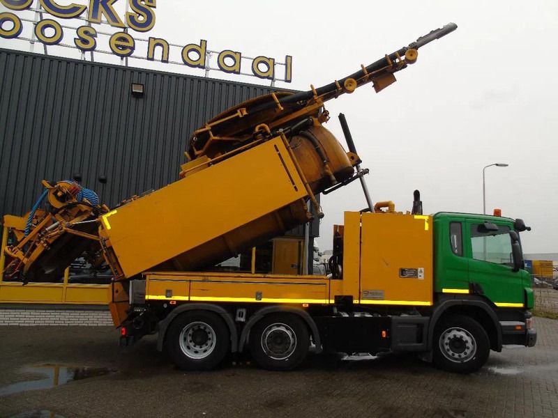 Scania P360 360 + COMBI VACUUM WIEDEMANN + 6X4 - Limpieza de alcantarillado: foto 2 Scania P360 360 + COMBI VACUUM WIEDEMANN + 6X4 - Limpieza de alcantarillado: foto 2