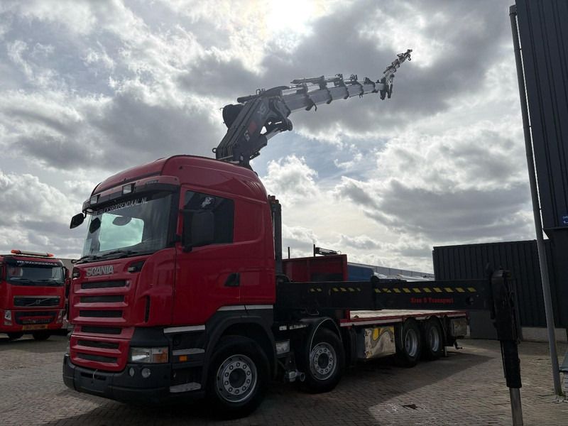 Scania R500 V8 + HIAB 800 6x + JIB 5x + EURO 5 + REMOTE + 8X4 - Camión grúa: foto 2 Scania R500 V8 + HIAB 800 6x + JIB 5x + EURO 5 + REMOTE + 8X4 - Camión grúa: foto 2