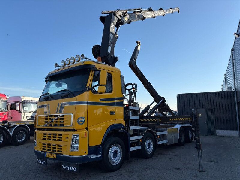 Volvo FH 400 + HIAB 377EP-5 HIPRO + 8X2 STEERING + EURO 5 + HIAB LIFT 26T + REMOTE - Camión grúa: foto 2 Volvo FH 400 + HIAB 377EP-5 HIPRO + 8X2 STEERING + EURO 5 + HIAB LIFT 26T + REMOTE - Camión grúa: foto 2