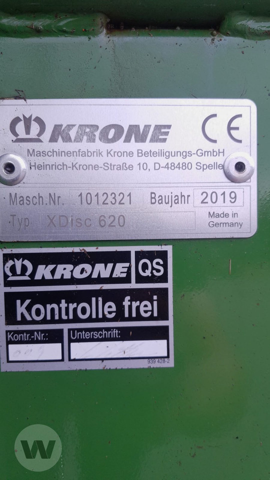 Segadora Krone X-Disc 6200: foto 12