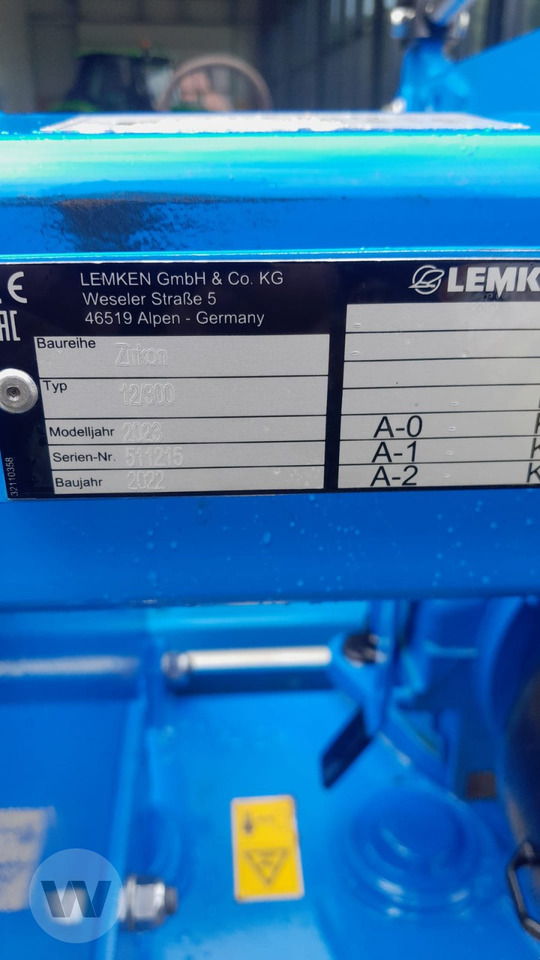Lemken Zirkon 12/300 - Grada rotativa: foto 4 Lemken Zirkon 12/300 - Grada rotativa: foto 4