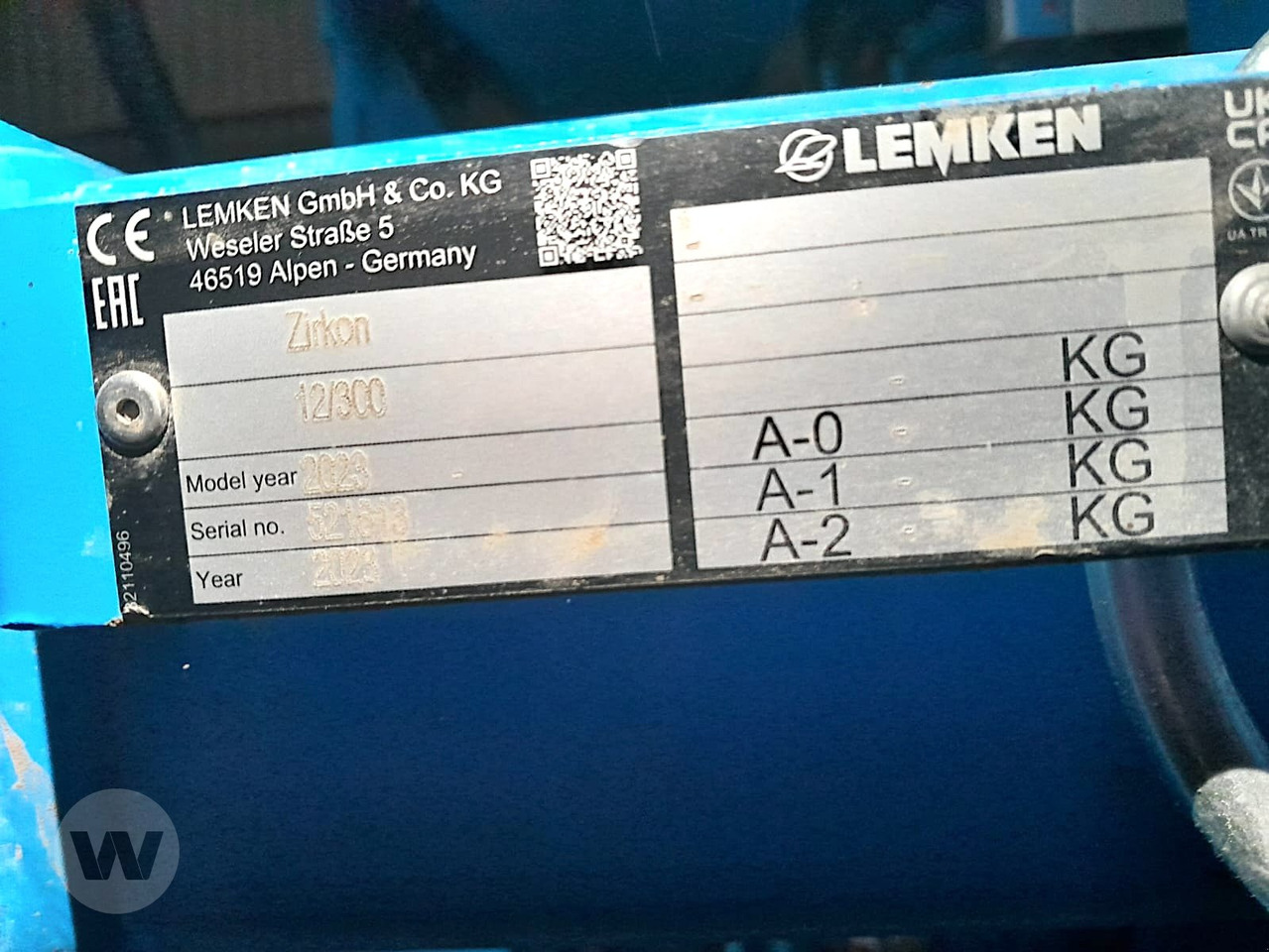 Lemken Zirkon 12/300 - Grada rotativa: foto 5 Lemken Zirkon 12/300 - Grada rotativa: foto 5