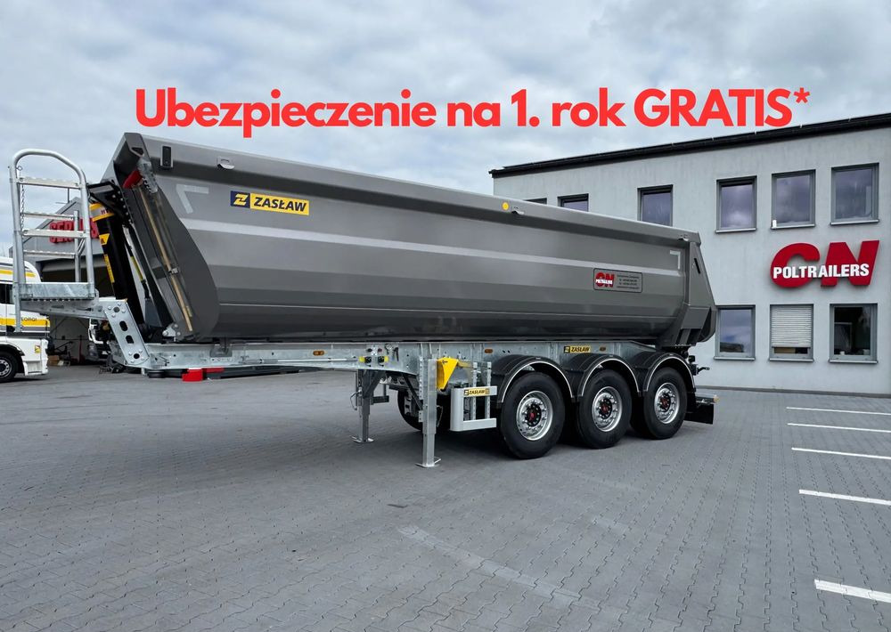 Zaslaw NOWY MODEL, CAŁA HARDOX 500 24/27m3 - Volquete semirremolque: foto 1 Zaslaw NOWY MODEL, CAŁA HARDOX 500 24/27m3 - Volquete semirremolque: foto 1