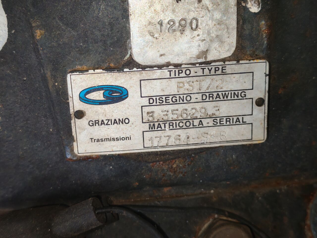 GRAZIANO GEARBOX / PST/2 / 17764-S-8 / FENDT / DELIVERY - Caja de cambios: foto 2 GRAZIANO GEARBOX / PST/2 / 17764-S-8 / FENDT / DELIVERY - Caja de cambios: foto 2