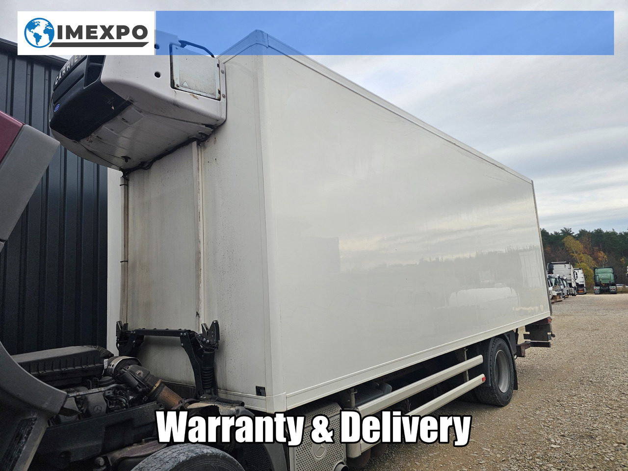 LAMBERET FRIGO BODY / CARRIER SUPRA 850MT / TAIL LIFT ZEPRO Z155 MA + REMOTE - Carrocería-frigorifico: foto 1 LAMBERET FRIGO BODY / CARRIER SUPRA 850MT / TAIL LIFT ZEPRO Z155 MA + REMOTE - Carrocería-frigorifico: foto 1